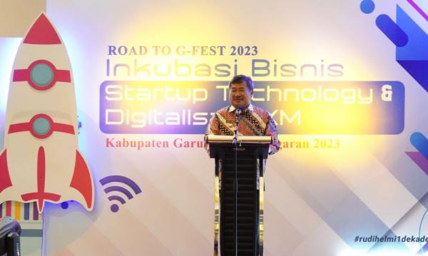 Inkubasi Bisnis Start Up dan Digitalisasi IKM di G-Fest 2023 : Dorong Kolaborasi Antar Pelaku Usaha